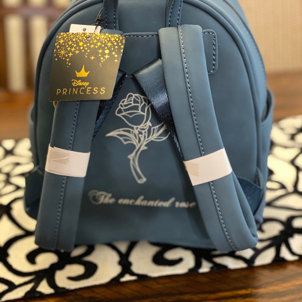 NEW Beauty and the Beast Loungefly Mini Backpack - Picture 4 of 8